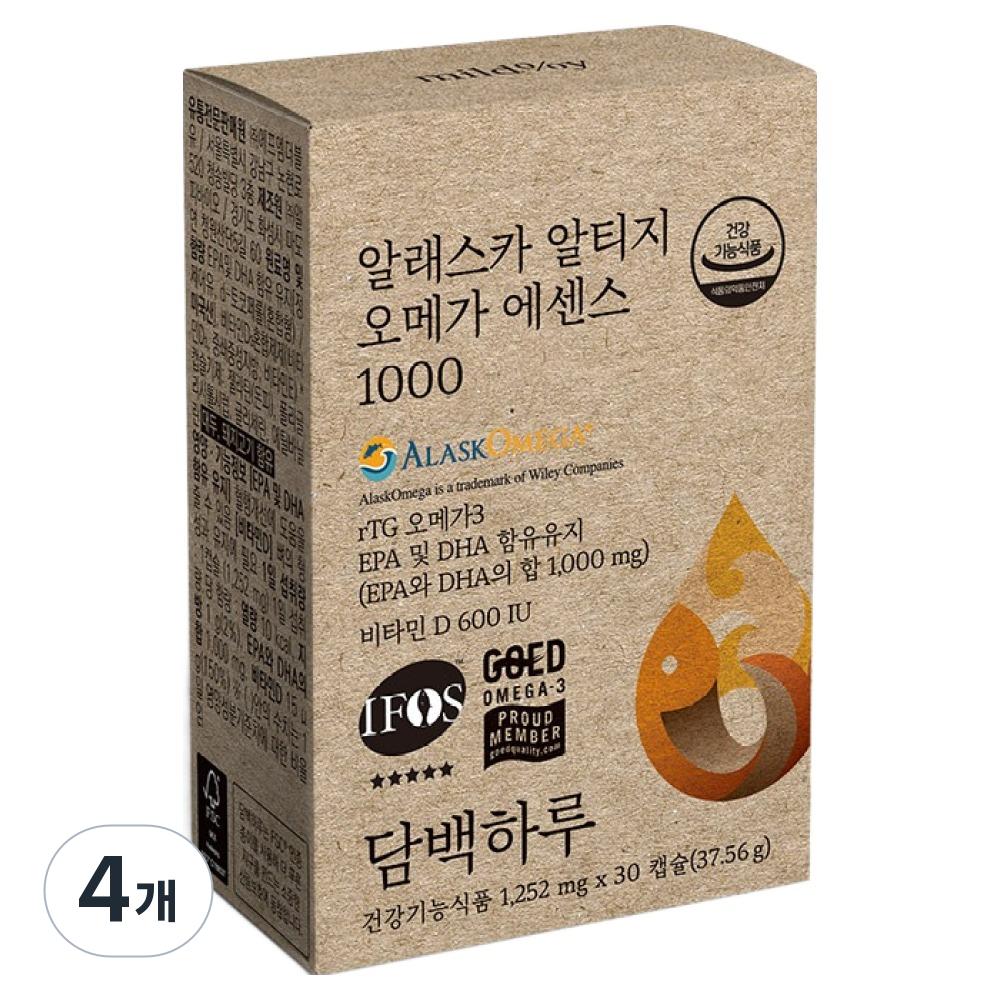 Dambak Haru Alaska RTG Omega Essence 1000 4 Pcs 30 Tablets