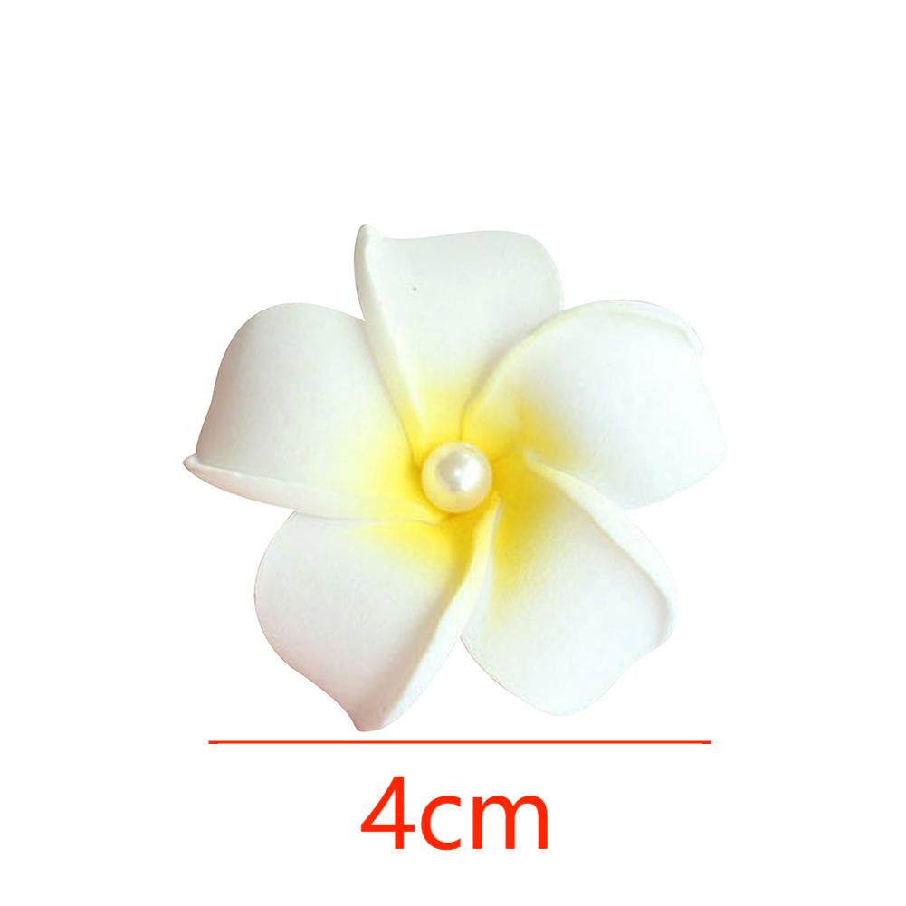 5Pcs Plumeria Flower Hair Clips for Women Girls Hairpins Egg Flower Barrette Hawaiian Wedding Party Bag Hat Accessories DropShip