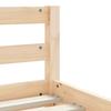 Kids Bed with Drawers 90 X 190 Cm Solid Pine Wood