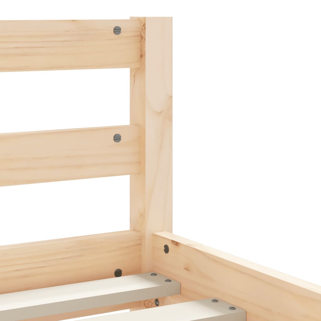Kids Bed with Drawers 90 X 190 Cm Solid Pine Wood