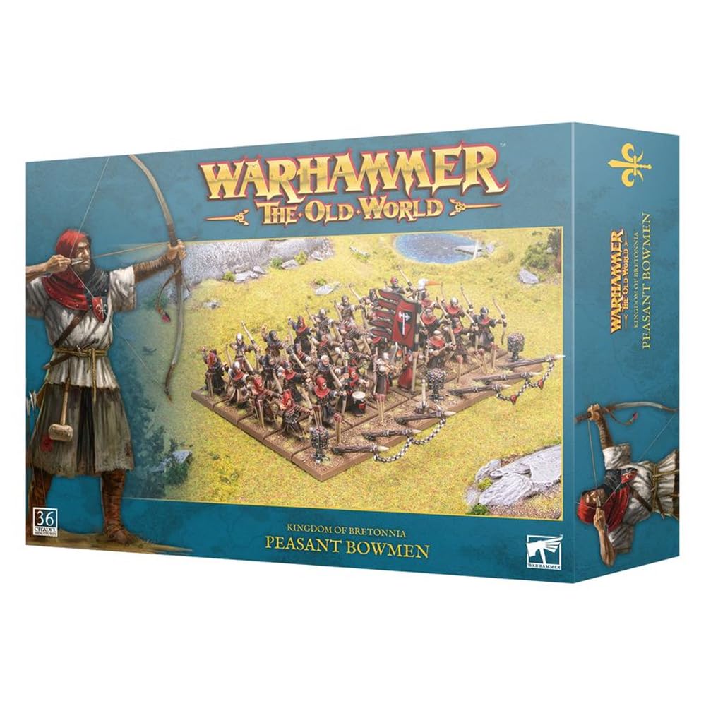

Warhammer Old World - Kingdom of Bretonnia - Peasant Bowmen, 44-06