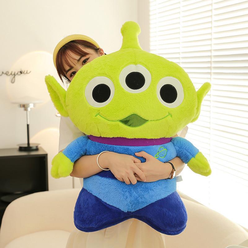 Story Toy Alien Plush Doll Cute Three Eyed Monster Soft Toy For Collectors Kids