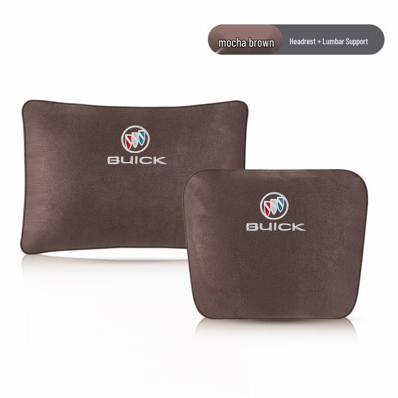 Buick Car Headrest & Lumbar Support Pillow: Regal, GL8, Excelle, LaCrosse