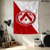 KV Kortrijk Wall Tapestry Aesthetic Wall Hanging Printed Fabric Blanket Decorative Tapestries for Bedroom Living Room Home Decor