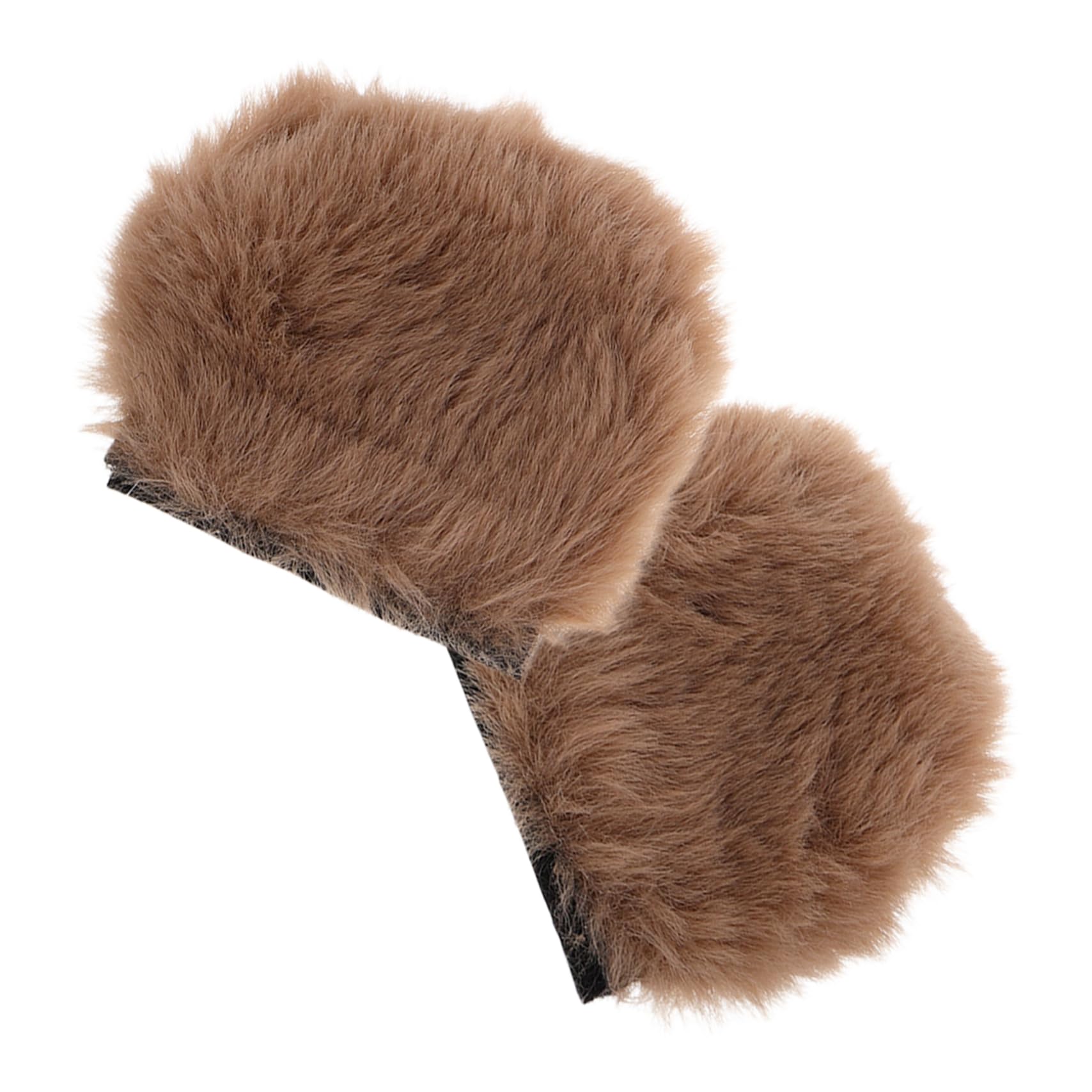 

iplusmile 1 Pair Bear Ear Helmet Decoration Cute Helmet Decoration Bear Ear 6.50X5.50X2.00CM