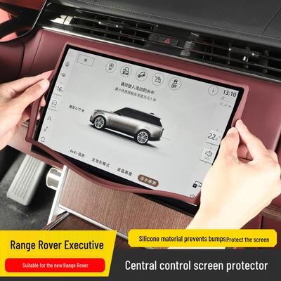 Silicone Screen Protector for 23-26 Land Rover Range Rover Autobiography/Sport Navigation, Edge Trim Cover.
