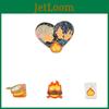 Exquisite Anime Film Metal Brooch Decorative Badge For Student Outfit Accessories