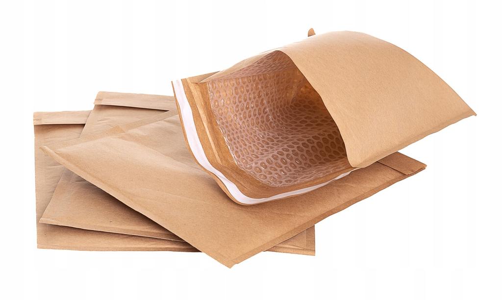BROWN BUBBLE AIR ENVELOPES E15 15E 100 Pieces STRONG CARDBOARD