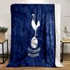 "Tottenham Hotspur Designed Flannel Blanket for Bedroom, Living Room, Sofa, and Nap
