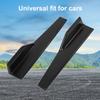 Car Side Skirt   Matte Black High Strength Plastic Lightweight   Splitter Winglet Canard Diffuser for Most Vehicles 2 PCS