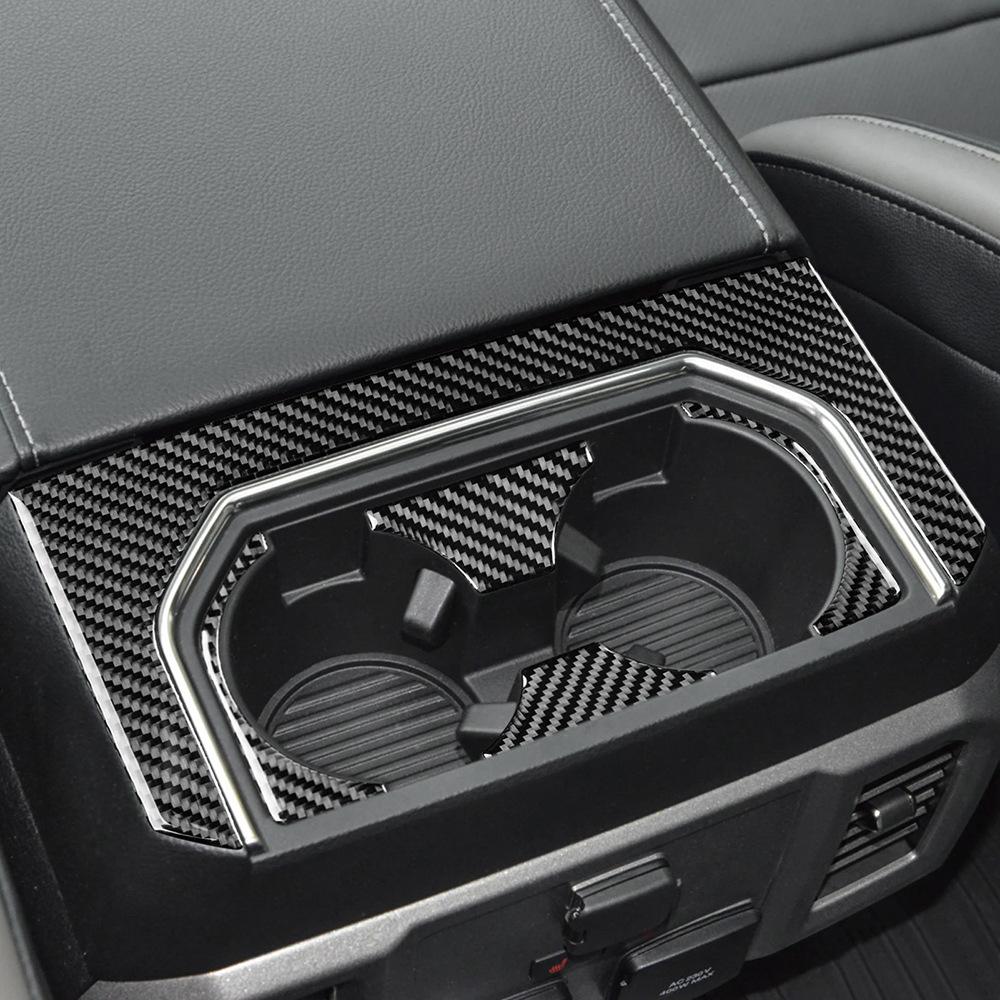 Fit For Ford Raptor F150 2015-2025 Carbon Fiber Car central control panel Interior Modification Stick Car Accessories