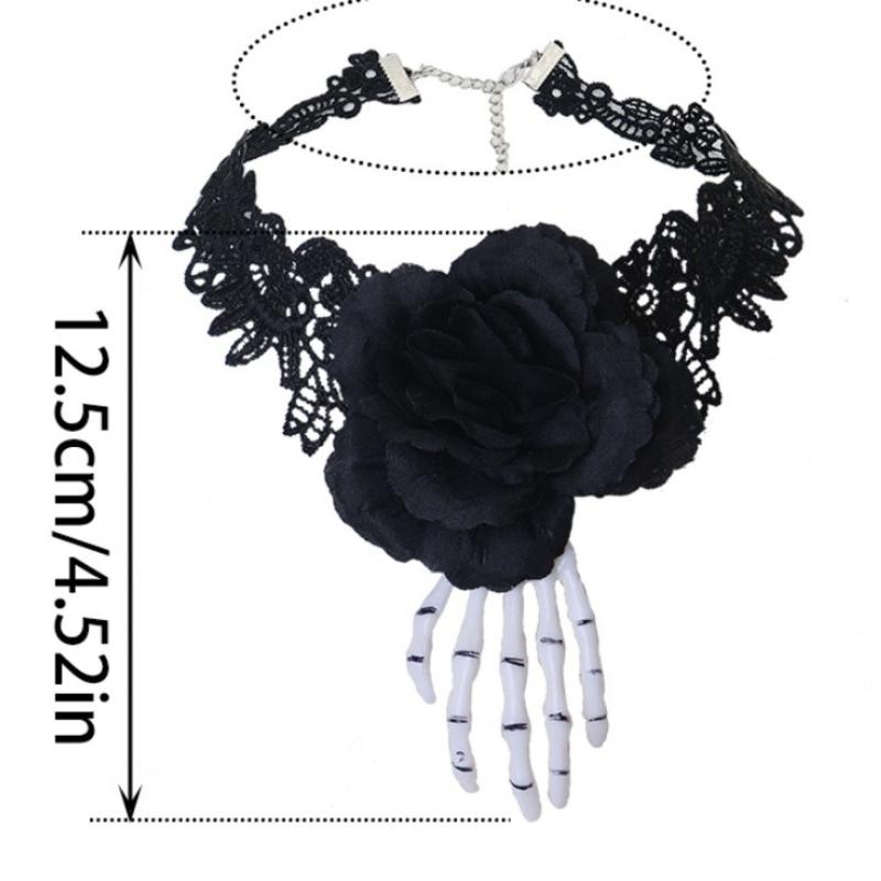 Rose Flower Crown Headband Photo Props Boho Halloween Headwear Party Costume Day Of The Dead Headpiece