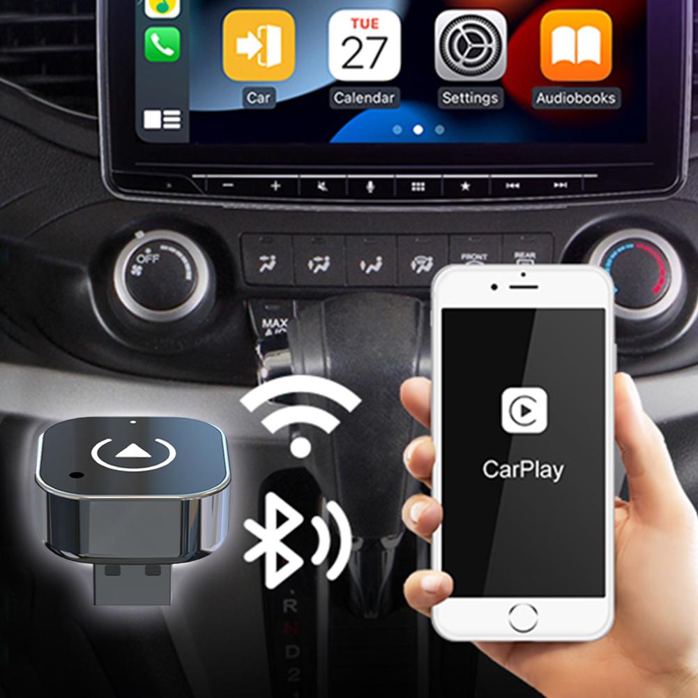 1-5PCS 2-in-1 Wireless CarPlay Android Auto Adapter Car Intelligent Systems Smart USB Dongle AI Smart Box For Car With CarPlay