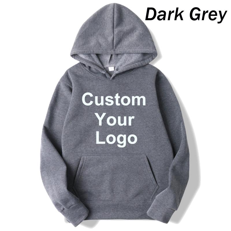 Custom Your Logo DIY08 Hoodies Men Women Customize Any Design Style Print Sweatshirt Hooded Streetwear