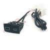 12V/24V Car Dual Charger USB QC3.0 PD Type C Charging Power Adapter Fit For Golf 6 For Jetta 5 MK5 For Scirocco 2006 - 2012
