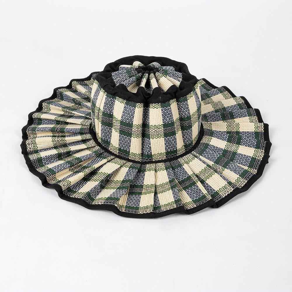 S/M/L/XL Spring Summer Casual Plaid Wide Brim Sun Hats for Women Men Outdoor Sunshade Hat Foldable Straw Hat  Sombrero Hombre