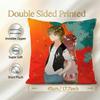 Anime The Eccentric Family Cushion Cover 1Pcs Decorative Covers Soft Cushion Case For Sofa Couch Decor 40X40 45X45 Pillowcases