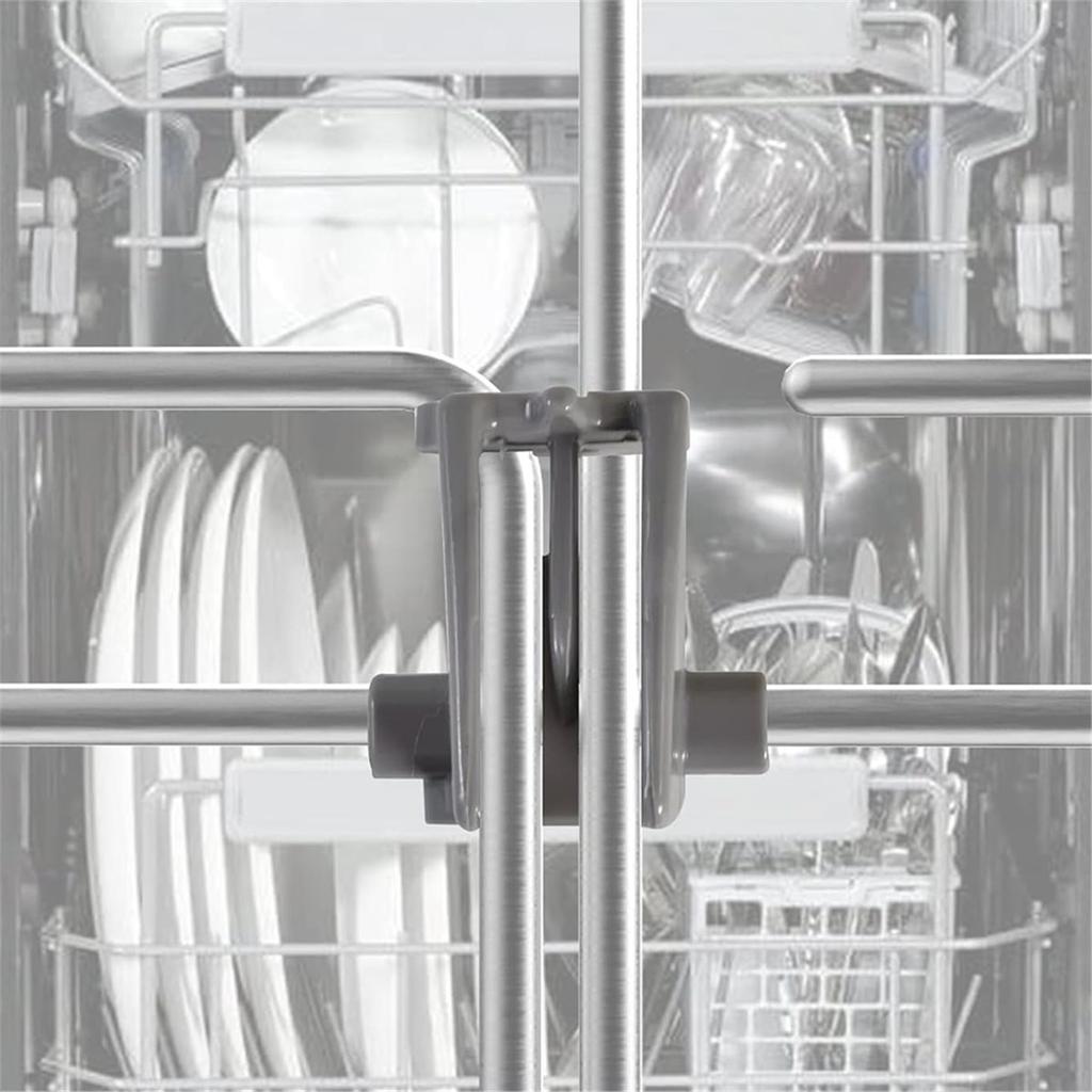 1 KS Drážky pro spodní koš myčky nádobí Klipy pro upevnění koše Klipy pro řady hrotů pro myčku Náhradní díl MEG64438801 00611474