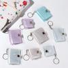 Simple Mini Photo Album With Keychain Portable Pocket Album  Couple Commemoration
