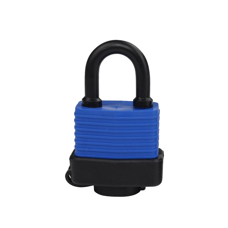 China Cheap Rubber Weather Resistant Waterproof Laminated Padlock Lock (Blue,Laminated Padlock&LPC01) синий