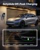 VEVOR Electric Vehicle Charging Station 22kW Three-Phase EV Charger 7.5M, for All EVs and PHEVs, 400V AC Home Type 2 Smart Car Wallbox, 32A Current