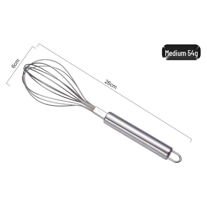 

Wutuo Stainless Steel Manual Egg Whisk