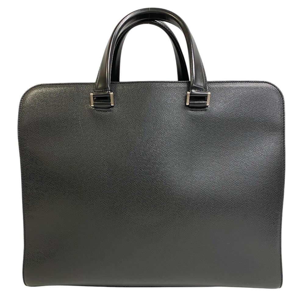 Louis Vuitton M30872 Taiga Taiga Nevsky Business Bag Black Taiga Mens Used