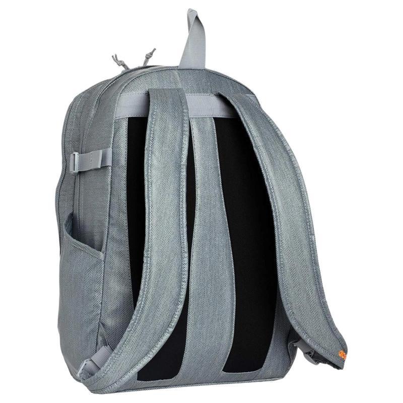 Nike Polyester Backpack Unisex Gray & Orange Casual BA4579-086