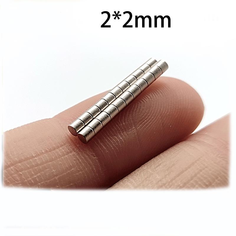 5mm/4mm/2mm x 2mm Tiny  Magnets -  Ultra-Small Round Disc Magnets with Ni-Cu-Ni Coating