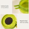 Cartoon Wall-Mounted Holder Detachable Magnetic Mouthwash Cup  Kitchen