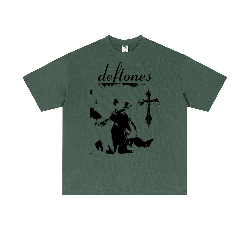Rock Band Deftones Saturday Night Wrist T Shirts Men Women Alternative Heavy Metal Streetwear Man Fashion Oversized T-shirt Tops