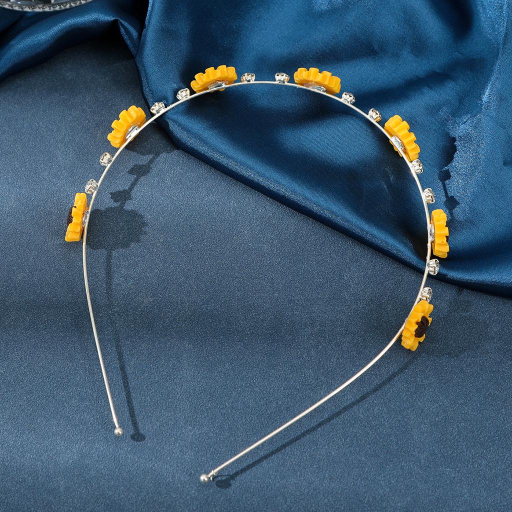 1pc Sunflower Bohemian Hairband, Sweet Fashion Headband for Women Perfect Festival Gift