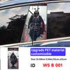 Adesivos de Carro Samurai Decalque para Coluna B do Carro Adesivos à Prova d'Água Capa para Coluna Central do Auto Cobertura de Arranhões Acessórios de Decoração de Veículo