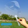 Ancient Style Transparent Hand Fan