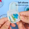 Dried Flower Silicone Keychain Mold for Handmade Pendant Crafting