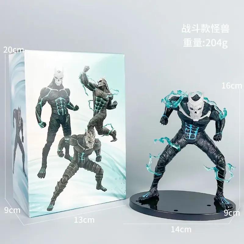 Monster 8 Figure 16Cm Anime Statuette Kaiju Number 8 Decorative Model Ornament Based On Kafka Hibino Form Collectible Toy