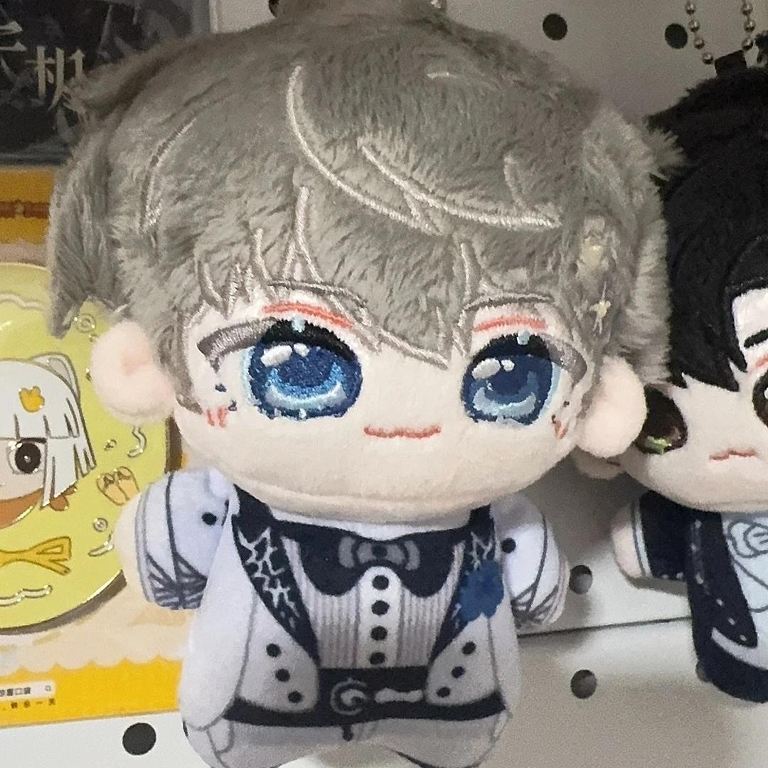 Love And Deepspace Pluche Pop 10cm Schattige Bruidegom Caleb Sylus Rafayel Zayne Xavier Pluche voor Fans Verjaardagscadeau Rugzak Bedeltje 10cm