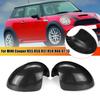 For BMW Mini Cooper R55 R56 R57 R58 R59 R61 ABS Car Rearview Side Mirror Cover Wing Cap Exterior Door Trim Replacement Parts