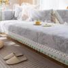 Nordic Jacquard Sofa Cover High Quality Solid Color Non-Slip Sofa Cushion Modern Couch Towel Slipcover Home Living Room Decor