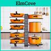 Pans Organizer Rack Pots And Under Cabinet 8 Tier Kitchen Organizers And Storage Pot Racks Adjustable Pot Organizers