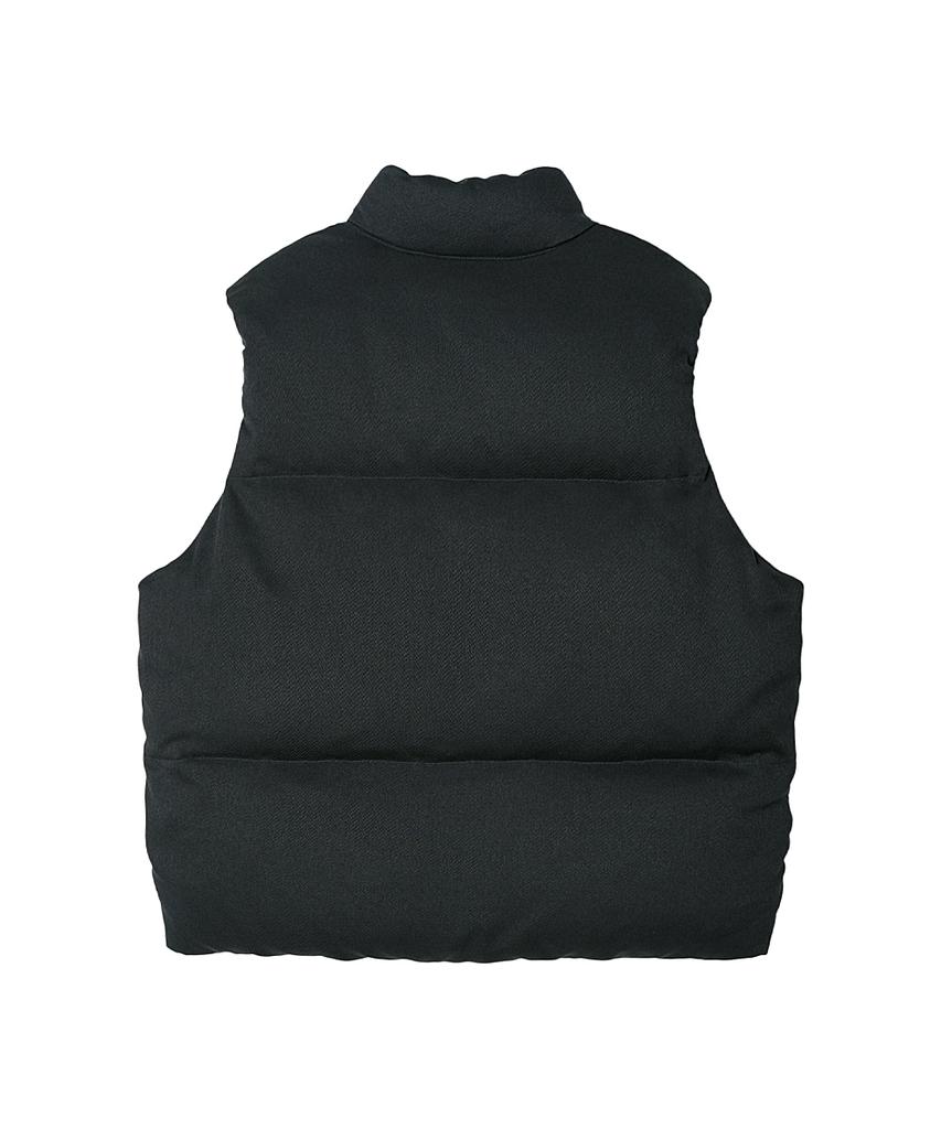 Roughside Field Down Vest Ash Black