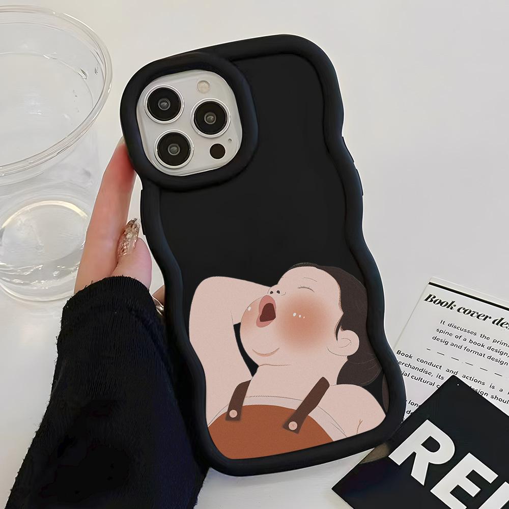 Handyhüllen für iPhone 11 13 XR 15 Pro Max 12 14 Pro Max Hülle iPhone 16 7 Plus 8 Plus XS Max 15 Plus Macaron Cartoon Süß Anti-Fall Wasserdicht