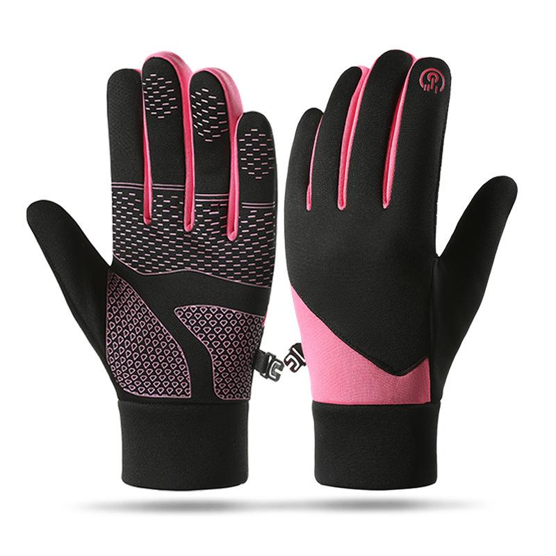Warm Gloves Outdoor Sports for Men and Women, Fashionable Riding,wind-proof, Water-proof, Touch Screen, Slip and Wear-resistant