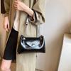 New Design Bowknot Armpit Bag Solid Color Y2K Crossbody Handbag Trendy Bow Underarm Bag  Girls