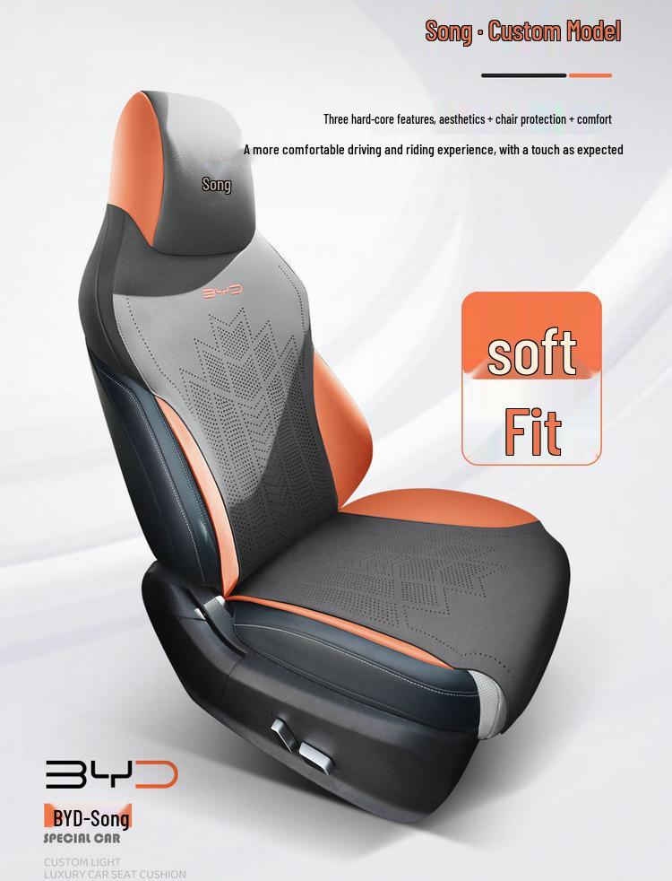 BYD Song PLUS Universal Suede Car Seat Cushion