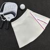 Women's Quick-Dry High-Waisted Tennis Skirt - Slim Fit, Anti-Exposure, Fake Two-Piece Design, Ideal for Summer Running & Fitness