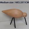 Miniatures Bird Figurines Wood Art Sculptures Living Room Interior Aesthetic Desktop Decoration Nordic Creative Home Ornaments Funny Holiday Gifts