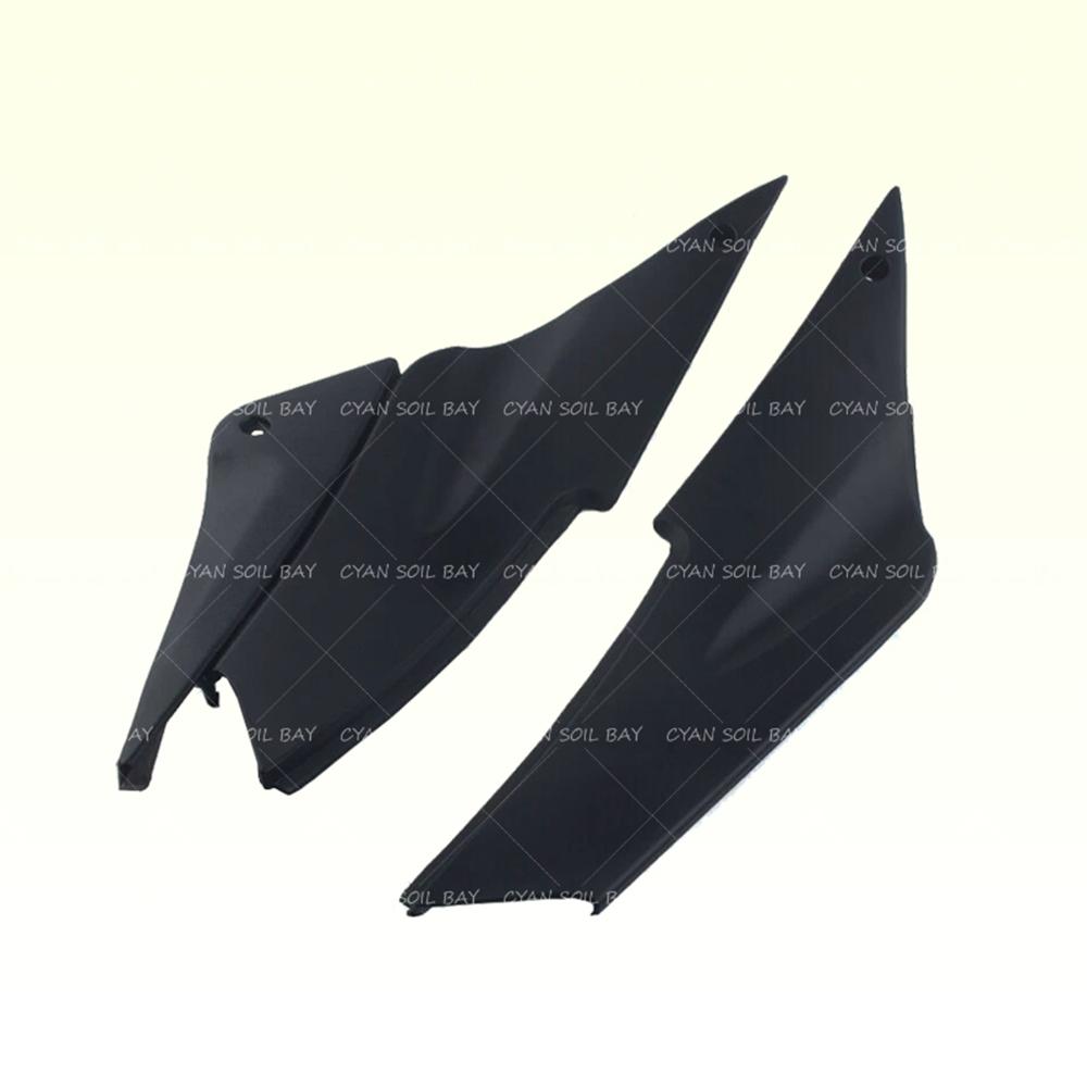 

1 пара боковых панелей обтекателя для Kawasaki ZX6R 636 2005-2006, накладка на сиденье, обтекатель, черный и карбон чёрный