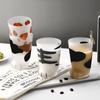 Cat's Claw Cup Cute Glass Couple Creative Cat's Foot Cup Household Water Cup Ins Casual Breakfast Glass Cup