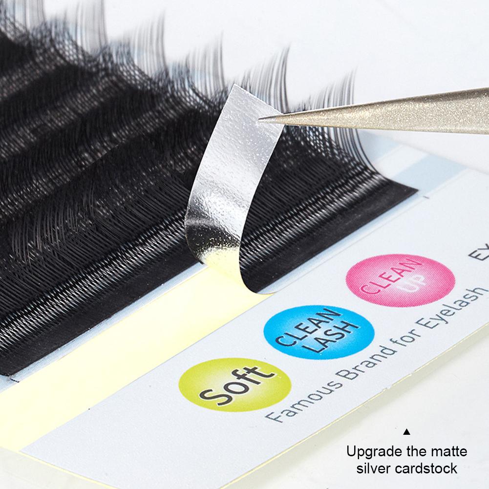 Black Y Shaped 2D YY Ultra-thin Lash Extension Premade Fans Eyelashes Extensions Single Tip Natural Soft Light False Eyelashes